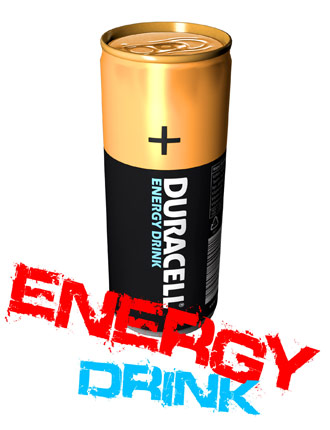 Energy drink Duracell +