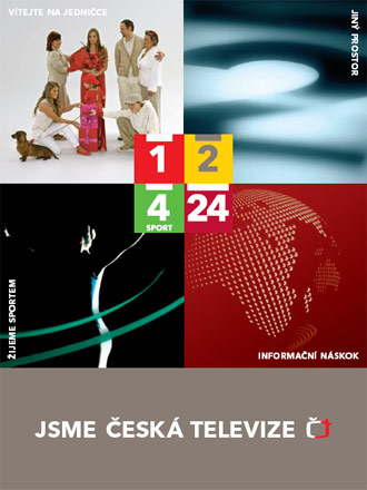 Česká televize - logo, design, vizuální styl