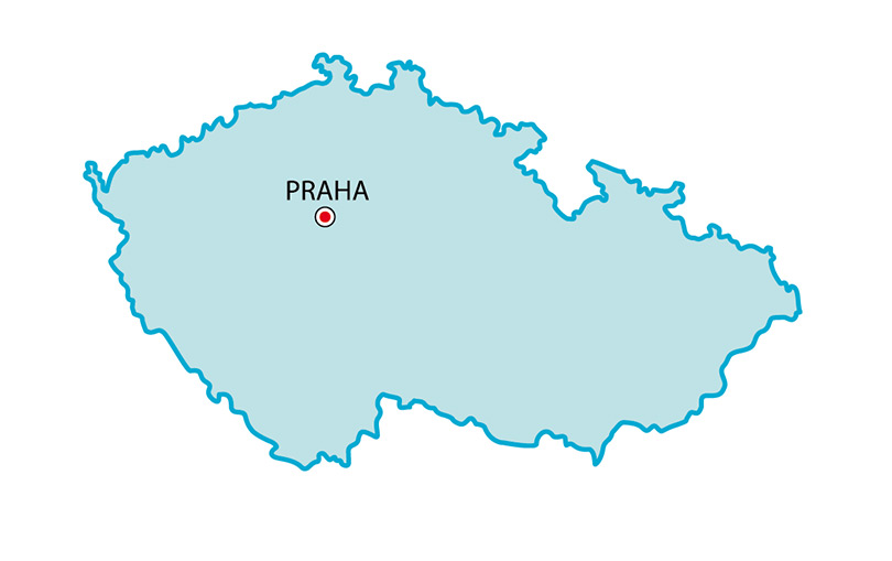 mapa české republiky vektor Stáhněte si zdarma mapu ČR a SR v křivkách – Design portál mapa české republiky vektor