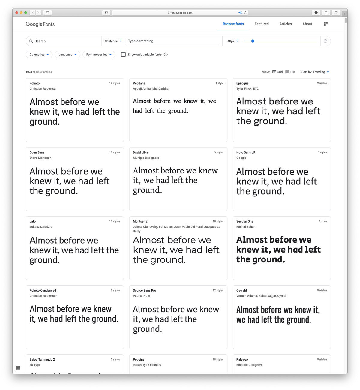 Google web-fonts